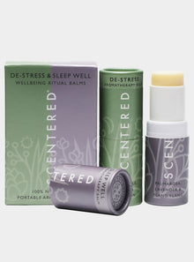  De-Stress & Sleep Well Aromatherapy Balm Duo Scentered