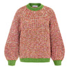 Debbie Twist High Neck Knitted Jumper - Olive Green Cara & The Sky