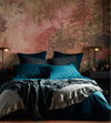 Deep Teal Super Soft 100% Cotton Bed Linen The Secret Linen Store