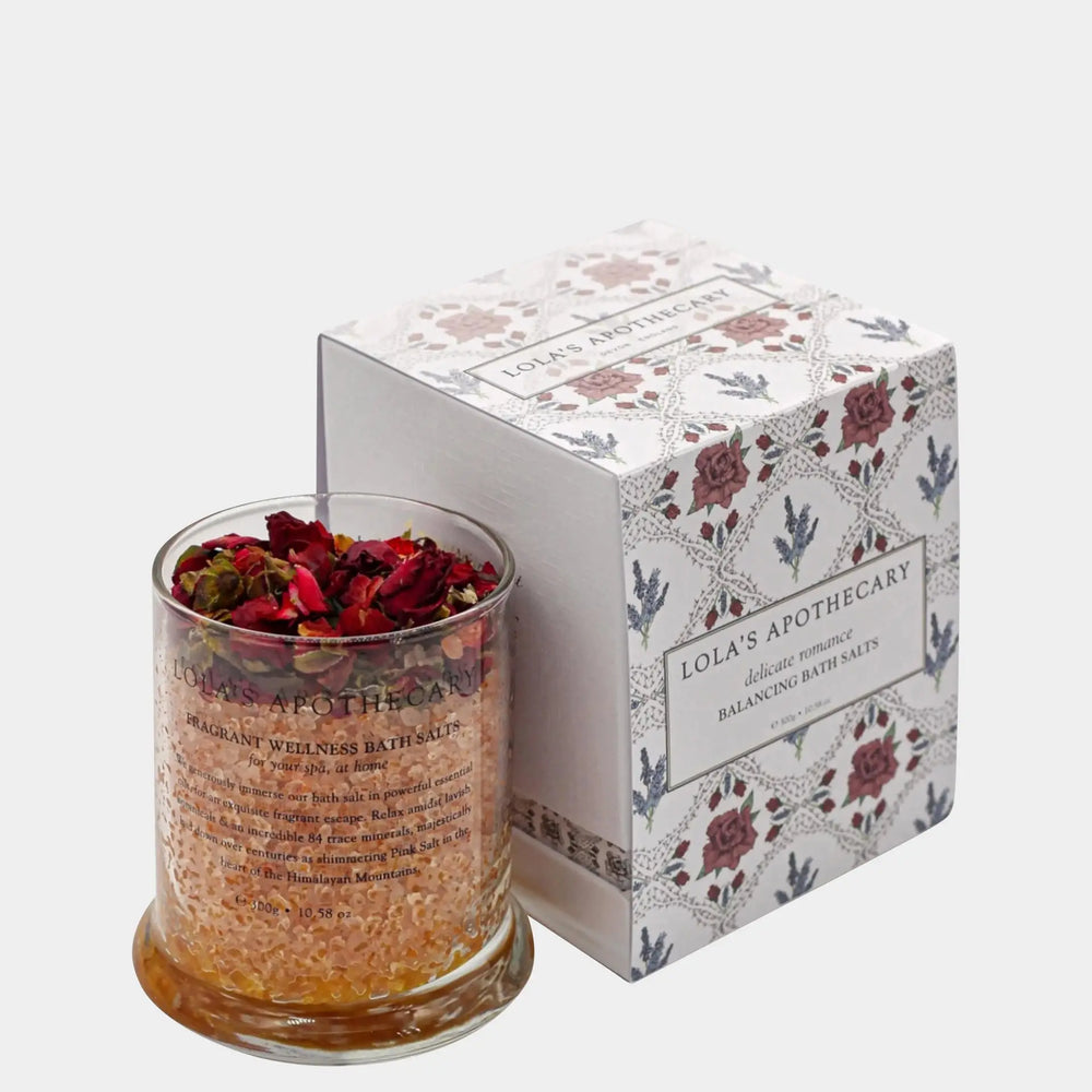 Delicate Romance Balancing Bath Salts Lola's Apothecary