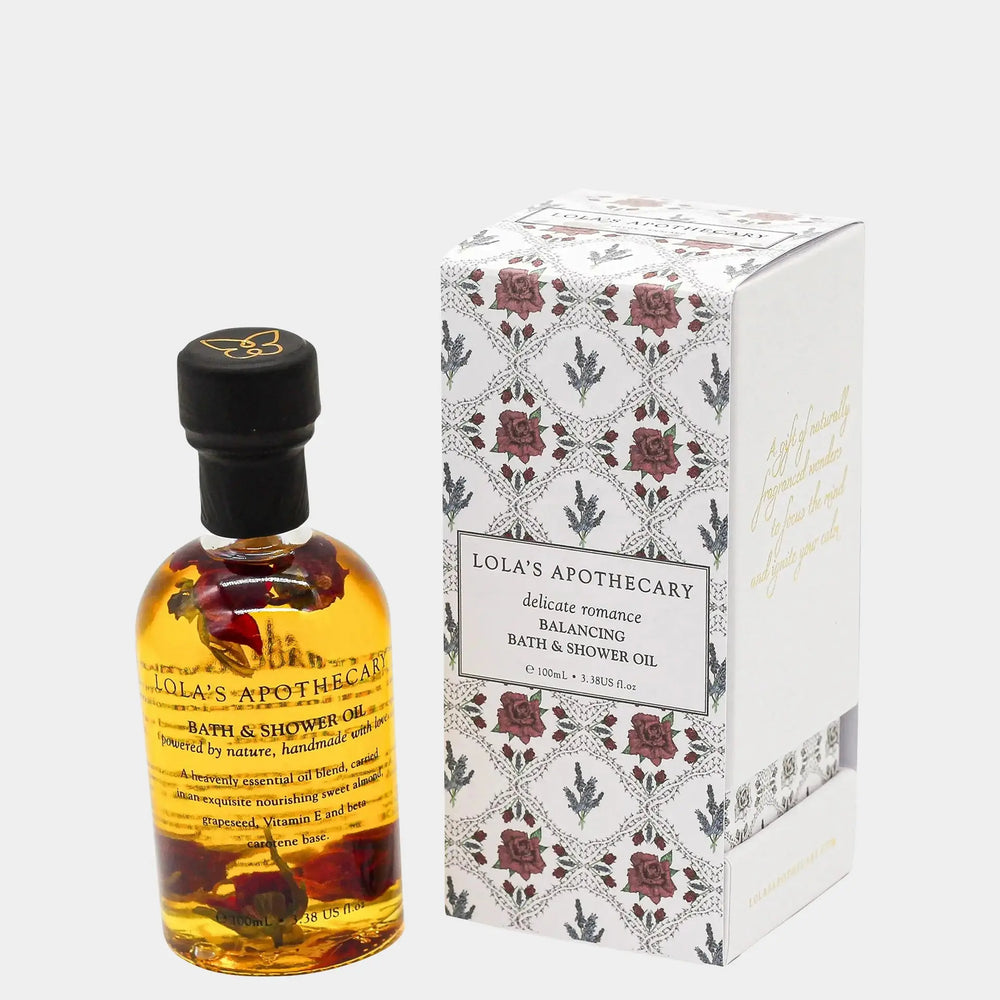 Delicate Romance Balancing Bath & Shower Oil Lola's Apothecary