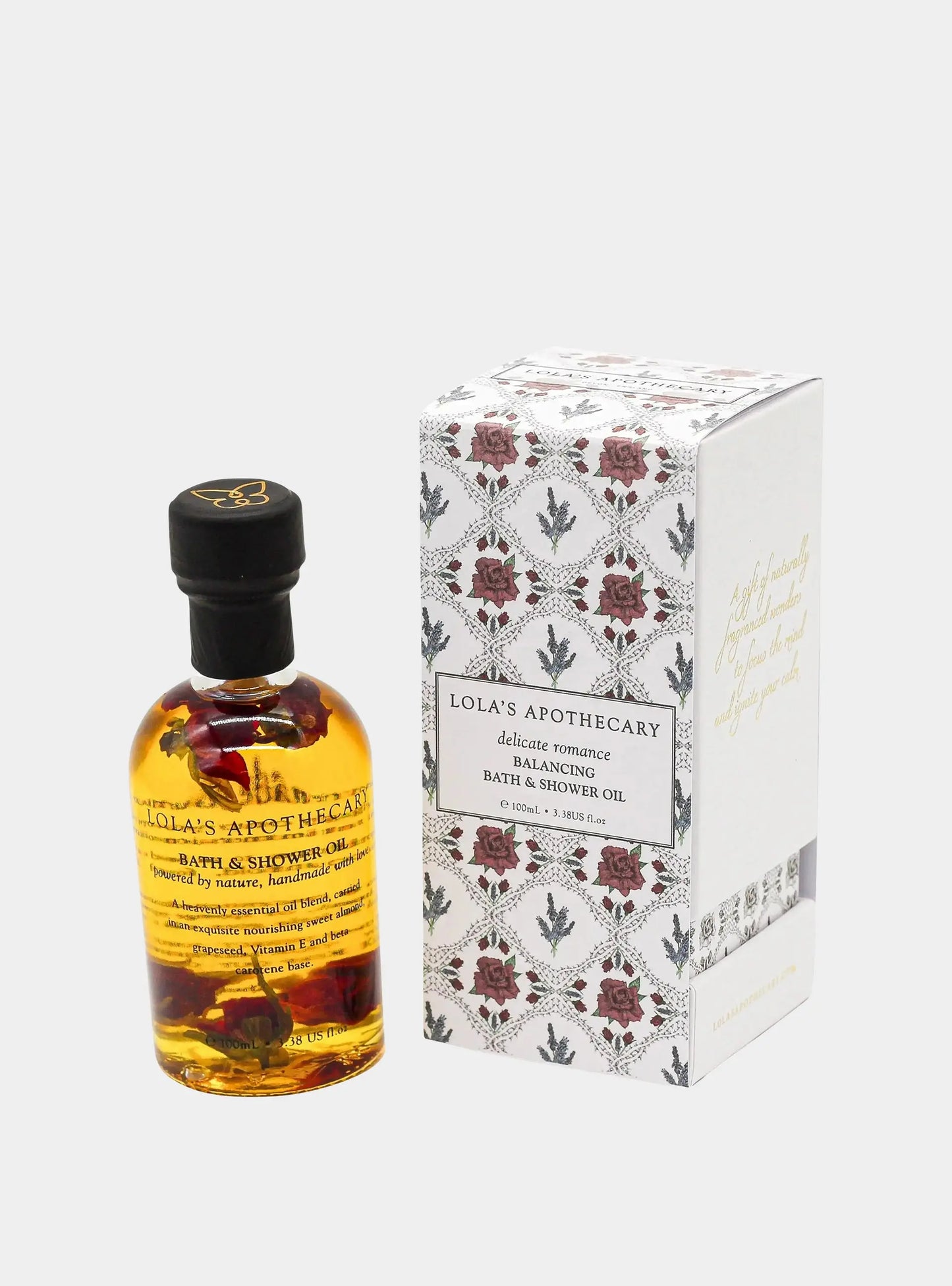 Delicate Romance Balancing Bath & Shower Oil Lola's Apothecary