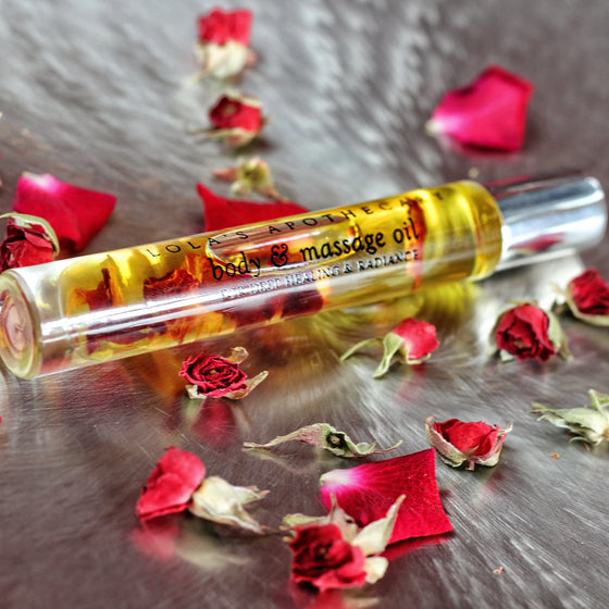 Delicate Romance Perfume Oil Deluxe Roll On Lola's Apothecary