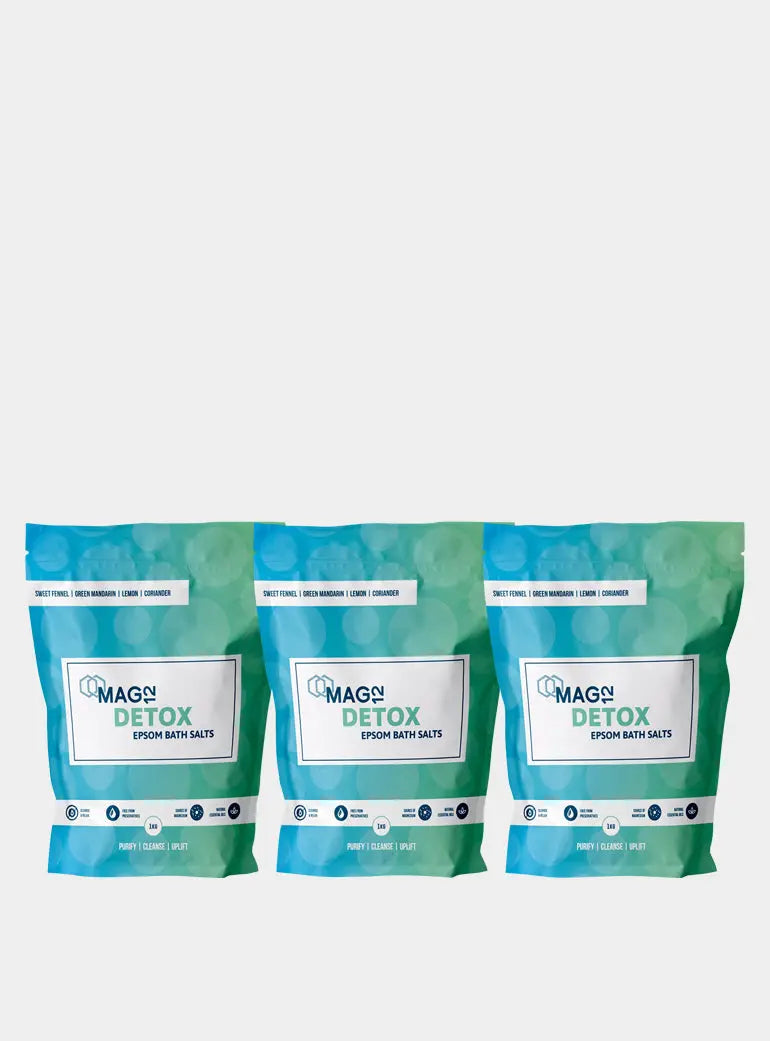 Detox Epsom Bath Salts Bundle (3 X 1kg) MAG12