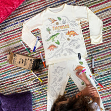  Dinosaur Colour in Pyjamas Selfie Craft Co