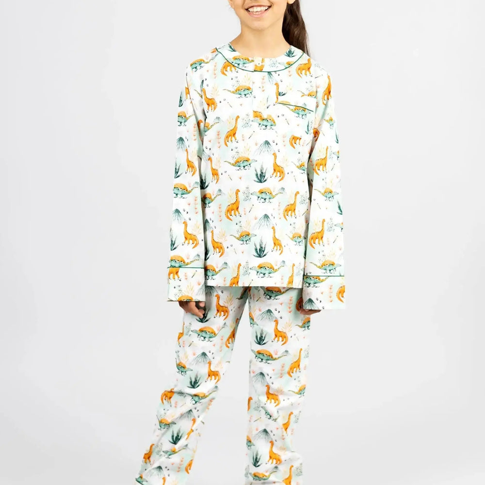 Dino Summit Kids Pyjama Trouser Set Kutti Lulu