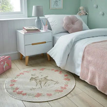  Disney Bambi Cotton Round Rug Dunelm