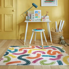  Doodle Abstract Rug Dunelm