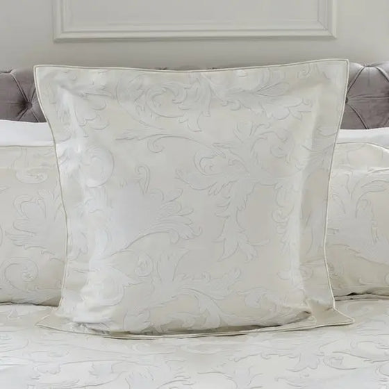 Dorma Acanthus Jacquard Continental Square Pillowcase Dunelm