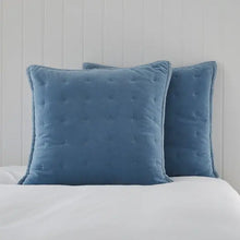  Dorma Adeena Blue Continental Pillowcase Dunelm