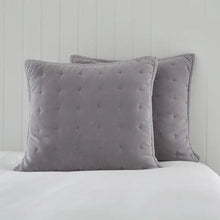  Dorma Adeena Grey Continental Pillowcase Dunelm