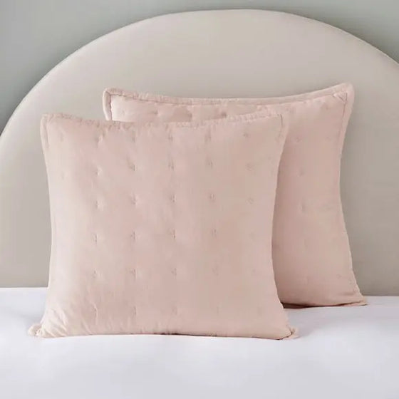 Dorma Adeena Pink Continental Pillowcase Dunelm