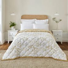  Dorma Daylesford Yellow 100% Cotton Bedspread Dunelm