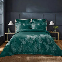  Dorma Emerald Winter Fern Duvet & Pillowcase Set Dunelm