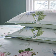  Dorma Love Bird Seafoam Oxford Pillowcase Pair Dunelm