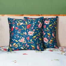  Dorma Modern Romance Vintage Blue Pillowsham Dunelm