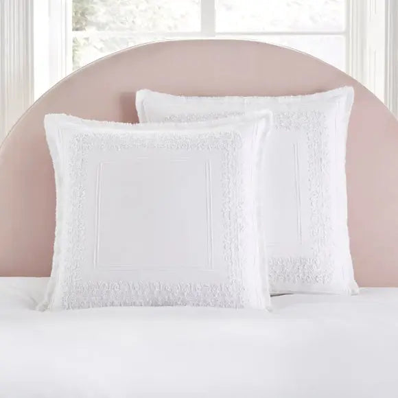 Dorma Purity Burley 100% Cotton Continental Pillowcase Dunelm