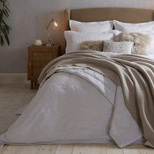  Dorma Purity Kempley White Jacquard Bedspread Dunelm