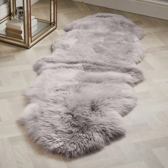 Double Pelt Sheepskin Rug Dunelm