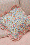 Double Ruffle Cushion Made With Liberty Fabric BETSY Coco & Wolf