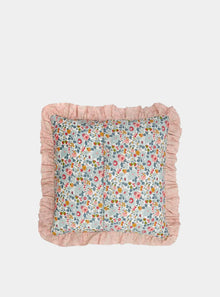  Double Ruffle Cushion Made With Liberty Fabric BETSY Coco & Wolf