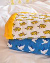 Tiger / Stripe Reversible Baby & Toddler Quilt