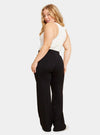 Downtime Black Wide Leg Lounge Trousers Boody