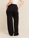 Downtime Black Wide Leg Lounge Trousers Boody