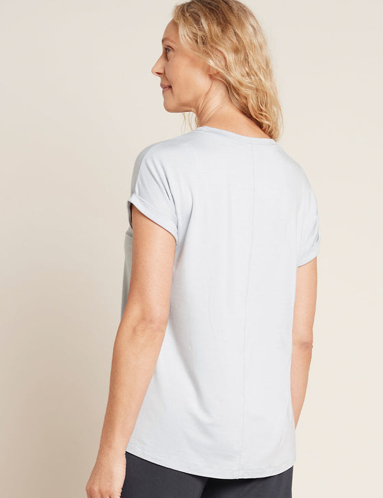 Downtime Dove Grey Lounge Top Boody