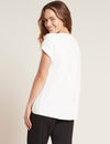 Downtime Natural White Lounge Top Boody