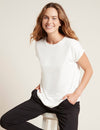 Downtime Natural White Lounge Top Boody