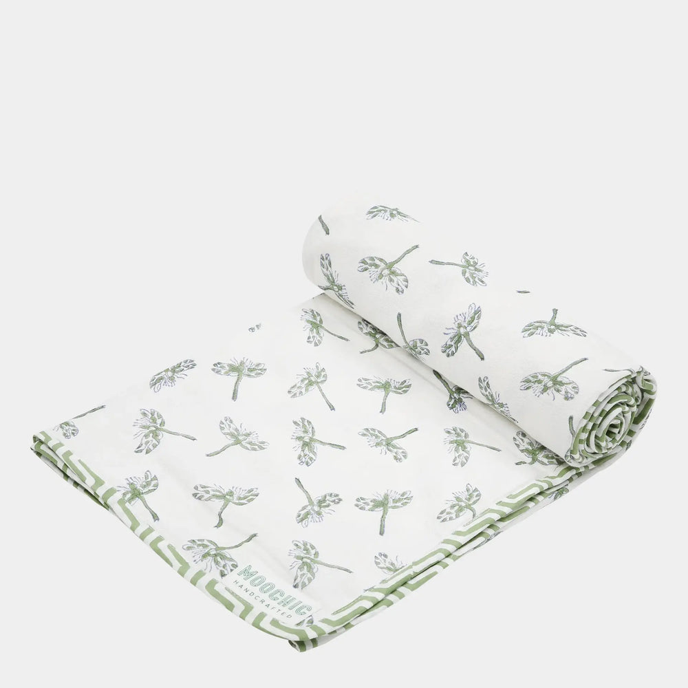 Dragonfly Muslin Blanket Moochic