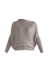 Draped Knitted Jumper Paisie