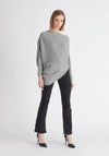 Draped Knitted Jumper Paisie