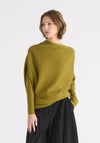 Draped Knitted Jumper Paisie