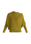 Draped Knitted Jumper Paisie