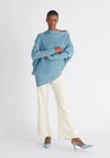 Draped Knitted Jumper Paisie