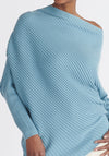 Draped Knitted Jumper Paisie