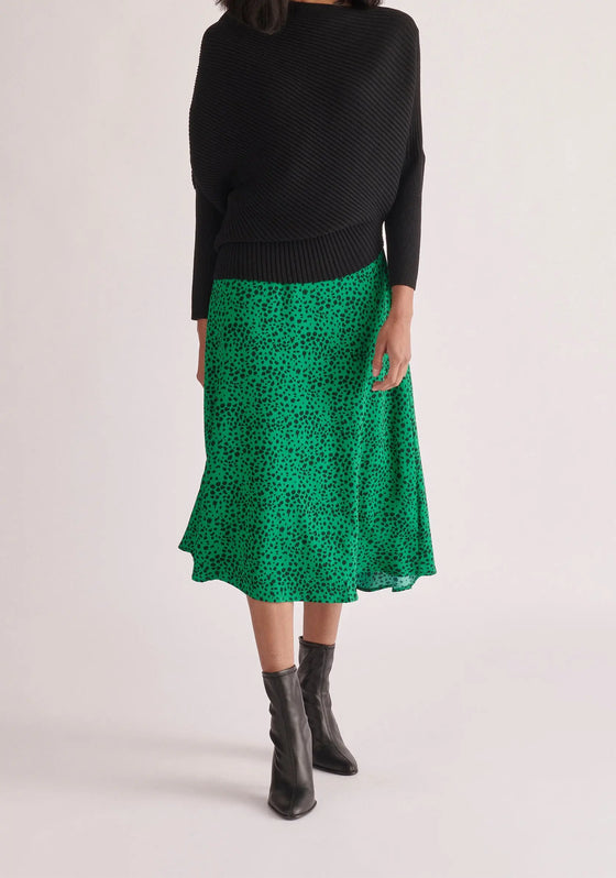 Draped Knitted Jumper Paisie