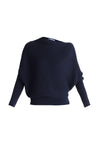 Draped Knitted Jumper Paisie