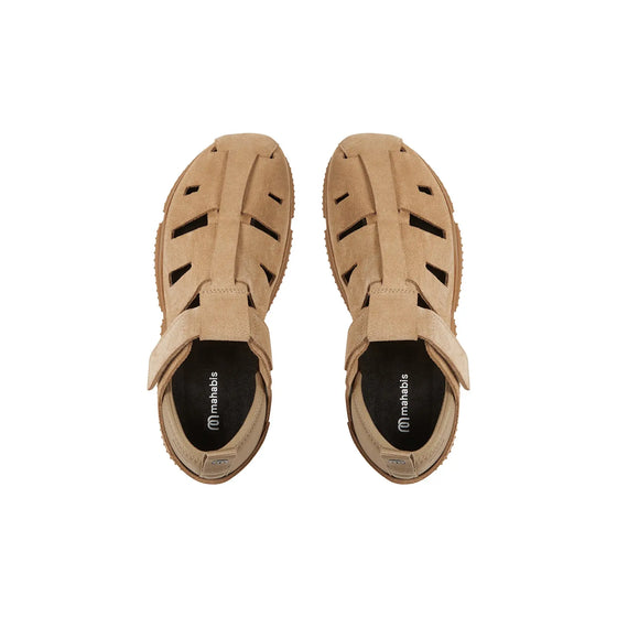 Dreamer Sandals in Oat Mahabis