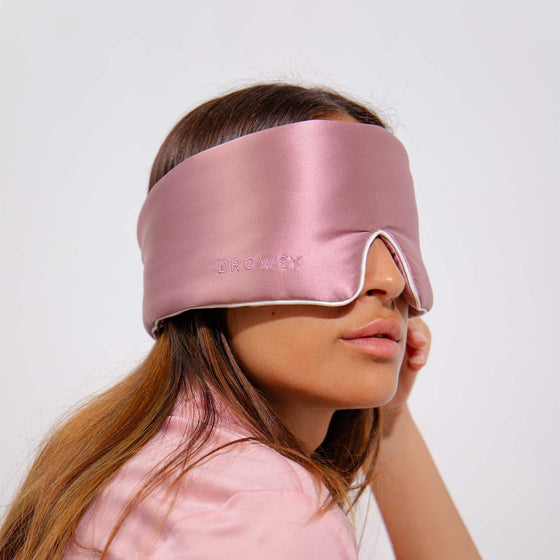 Damask Rose Sleep Mask- Pipe Dreams Edition Drowsy Sleep Co