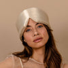 Dusty Gold Silk Sleep Mask Drowsy Sleep Co