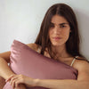 Damask Rose Silk Pillowcase