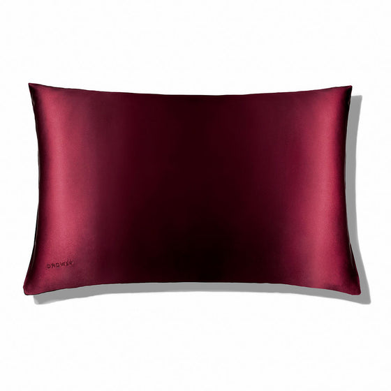 La Vie en Rouge Silk Pillowcase Drowsy Sleep Co