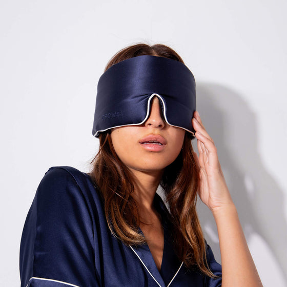 Midnight Blue Sleep Mask - Pipe Dreams Edition Drowsy Sleep Co