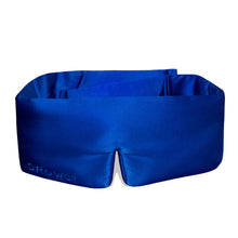  Royal Blue Silk Eye Mask Drowsy Sleep Co