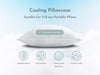 Dual-Sided Cooling Pillowcase for Full Size Portable Pillows Snooozeworld