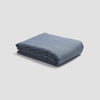 Dusk Blue Linen Duvet Cover Piglet