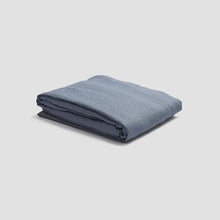  Dusk Blue Linen Fitted Sheet Piglet